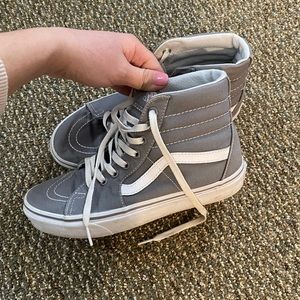 Gray Skate High Vans